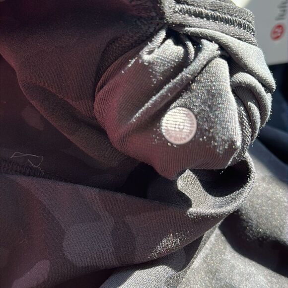 Lululemon Align Crop 21" size 10 NWT Incognito‎ Camo Multi Grey Black - Picture 4 of 5